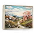 thumbnail image 2 of Designart "Countryside Early Spring horizon V" Landscapes Floater Framed Canvas Wall Art, 2 of 7