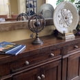 thumbnail image 5 of Urban Designs Reflections 17" Armillary Globe Sphere Metal Sculpture, 5 of 5