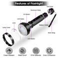 thumbnail image 4 of 2 In 1 Powerful LED Torch Lamp 75Lumens UV Lamp 395NM Ultraviolet Light, 4 of 8