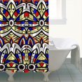 thumbnail image 4 of Vibrant Floral Pattern Shower Curtain 72"x84" ,Bathroom Decorative Shower Curtains Set with 12 Hooks,Modern Waterproof Washable Shower Curtain, 4 of 6