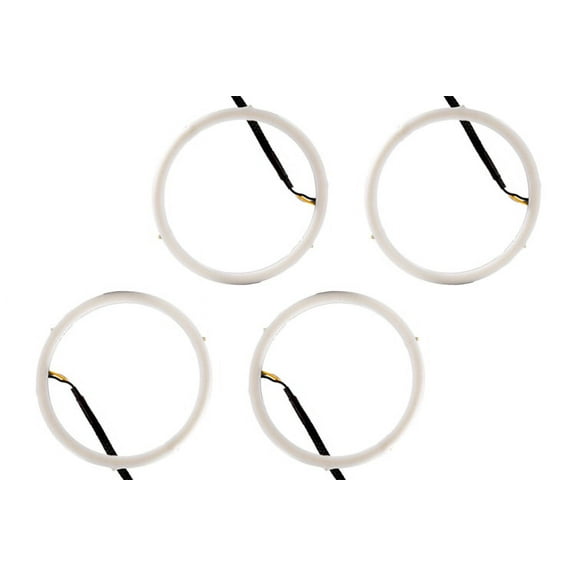 Diode Dynamics Halo Lights LED 120mm Blue Four Fits select: 2015-2021 DODGE CHALLENGER