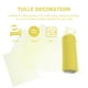 thumbnail image 2 of Rollo de 22M * 15CM Banquete de boda DIY Tulle Craft Tutu Decoración (Amarillo), 2 of 6