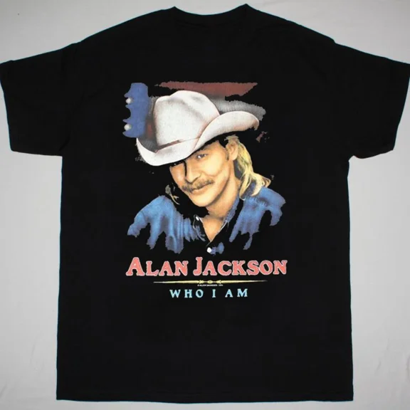 Alan Jackson Tour 1sided T-shirt Black
