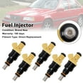 thumbnail image 2 of 5PCS Fuel Injector 0280150779 Fit for Volvo 850 2.4L 2.0L I5 1991-1997 852-12141, 2 of 12