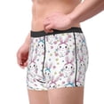 thumbnail image 2 of Balery Cartoon Cute Rabbit Calzoncillos bóxer para hombre, ropa interior de algodón suave y transpirable con cinturilla de nailon-XX-Large, 2 of 5