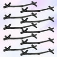 thumbnail image 6 of MLINS 10Pcs Branches Shaped Furniture Knobs and Handles Door Handle Alloy Closet Handle Drawer Pull for Kitchen Cabinets(Black), 6 of 8