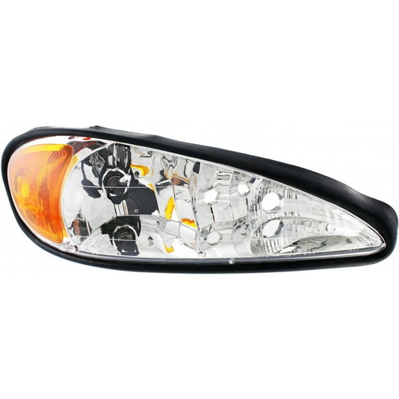For Pontiac Grand AM Headlight Assembly 1999-05 Passenger Side For GM2503196 | 22672208