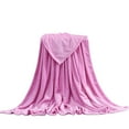 thumbnail image 3 of weibbin Super Soft Warm Warm Fleece Blanket Throw Rug Sofa Bedding, 3 of 5