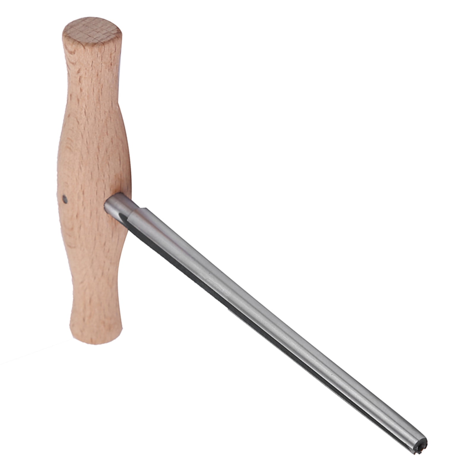 Elowen Violin Reamer High speed steel reamer, anti , sturdy and solid, 1:30 Reamer With Wooden Handle, Suitable for making violin peg holes, Guitars Violin Peg Hole Reamer for Violin Luthiers