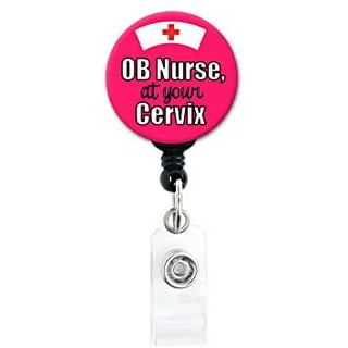 Ob Nurse Badge Reel