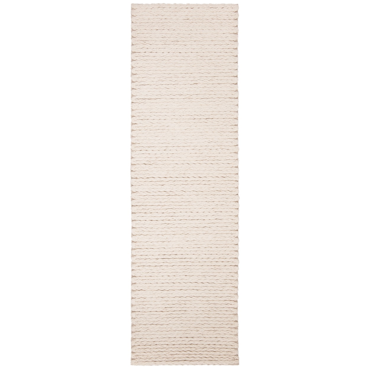 SAFAVIEH Natura Seachlann Braided Runner Rug, Ivory, 2'3" x 8'