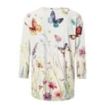 thumbnail image 5 of Womens Tops Dressy Casual Short Sleeve Cotton Womens Blouses And Tops Dressy Button Down Shirts for Women Work, 5 of 5