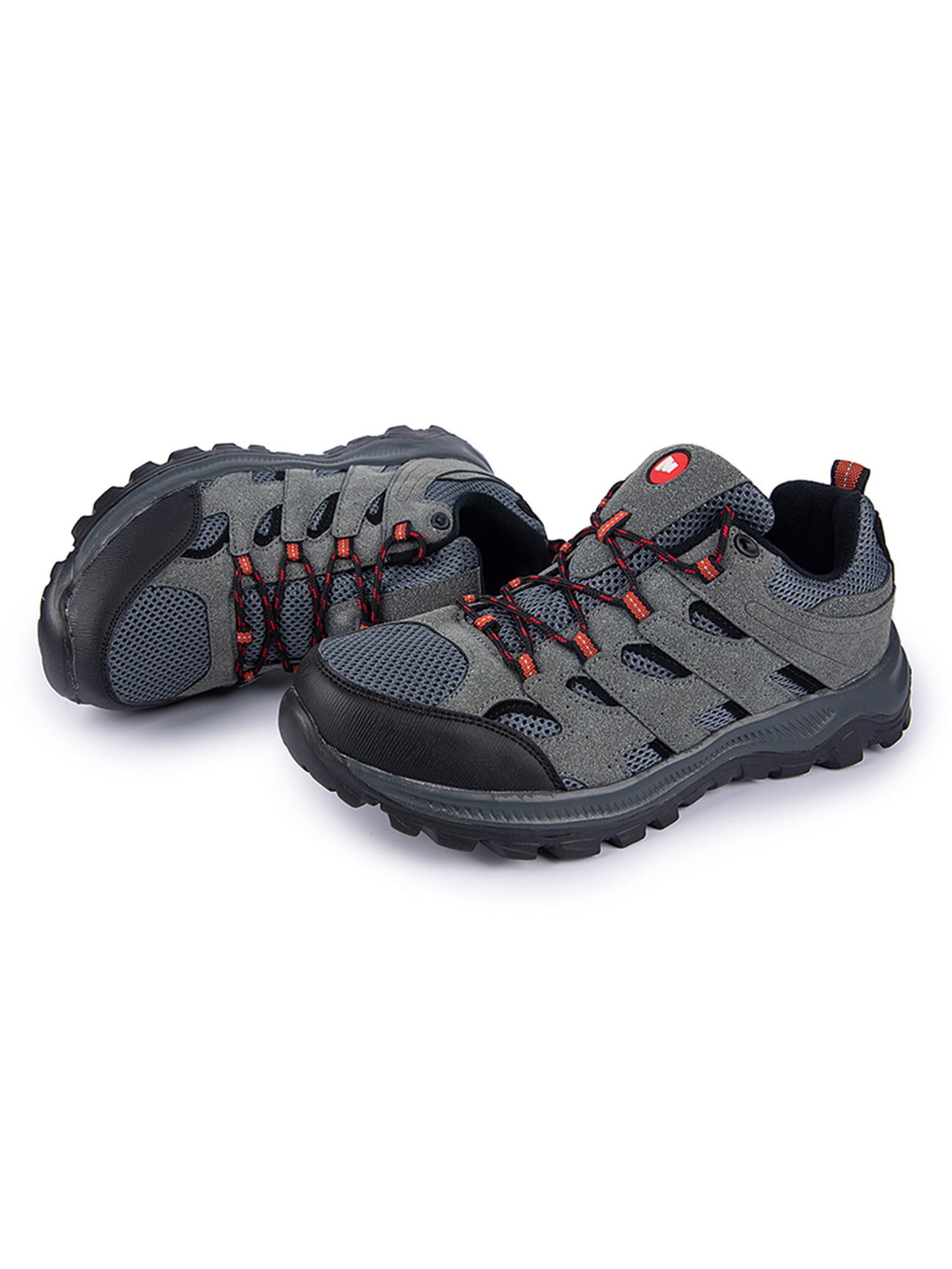 JTop Men's Waterproof Hiking Shoes Non-Slip Outdoor Hiking Sneakers Lightweight Walking Shoes