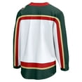thumbnail image 3 of Men's Fanatics  White Minnesota Wild 25th Anniversary Breakaway Jersey, 3 of 3