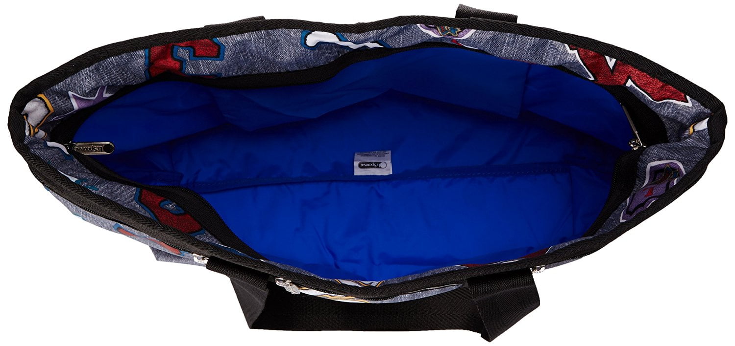 Lesportsac, Bags, Lesportsac Minimalist Navy Blue Nylon Weekender Tote Bag  Carry On Travel