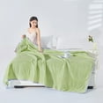 thumbnail image 6 of Taotanxi Cooling Comforter Queen Size - Double Sided Cool Blanket for Hot Sleepers and Night Sweats, Breathable Lightweight Silky Summer Ice Blankets for All Season (Green, 27" x 39"), 6 of 7
