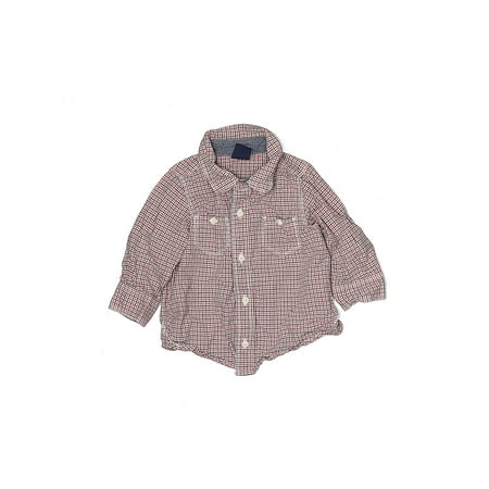 

Pre-Owned Baby Gap Boy s Size 3-6 Mo Long Sleeve Button-Down Shirt