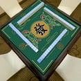 thumbnail image 3 of Kdkad Mahjong Mat, Reduction Mahjongg Table Mat, Mahjong Accessories Tablecloth Game Poker Game Game Mat for Card Board and Tile Games 31.5×31.5 Inch, 3 of 5