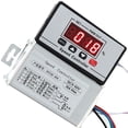 thumbnail image 2 of Régulateur de Vitesse du Moteur DC 9-60V, Régulateur de Vitesse avec Coque, Fil de Câblage Numérique à LED Régulation Intelligente de la Vitesse pour Moteur, 2 of 8