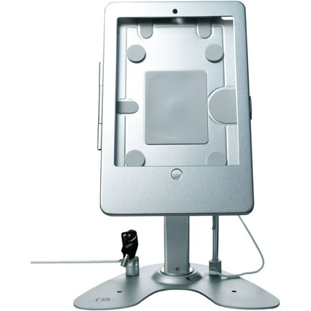 CTA - Security Kiosk Mount for Apple iPad Air iPad with Retina display (4th gen.) and iPad mini - Silver