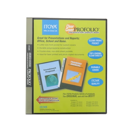 UPC: 0075633814676 | Itoya Clear Cover ProFolio  24 pages