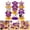B, variant on 9PCS Class of 2026 Graduation Honeycomb Table Toppers, Multicolor Congrats Grad Table Centerpieces for Graduation Party Decorations & Supplies