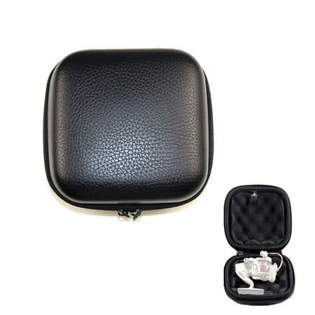 Hard Shell Fishing Reel Carrying Case with Handle - EVA Waterproof Storage Bag for Baitcasting Spinning Electric & Raft Reels