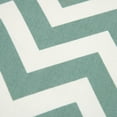 thumbnail image 5 of Rizzy Home Chevron 18" x 18" Down Filled Pillow with Cotton Cover-Teal/Ivory, 5 of 5