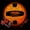 Orange /Black Cracks, variant on Wave Runner LED Light-Up Volleyball - Glow in The Dark, 10.35 in, Waterproof, Pump & Batteries Included, Great for Teens, Adults & Night Beach Games