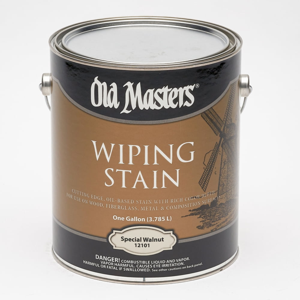1 gal Old Masters 12101 Special Walnut Old Masters Oil-Based Wiping Stain