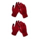 thumbnail image 3 of Minnieouse Guantes Pantalla Táctil Manopla Cálida Unisex Mujer Guantes Invierno Manoplas Punto Rojo 2piezas Minnieouse CBP032112, 3 of 6