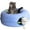 Blue, variant on Cat Cave Donut for Multiple & Large Cats up to 30-45 lbs, 3-in-1 Self Warming Cat Bed, Tunnel & Scratcher for Indoor Cats, Washable & Detachable Small Dog Bed