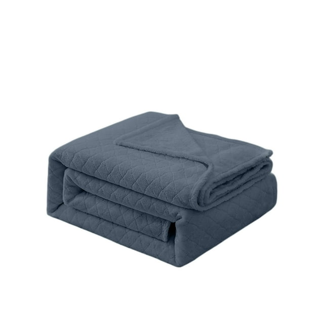 yulier Summer Cooler Quilt Blanket Bed Blanket Thermal Blanket Lightweight Bed Breathable Soft Comfortable Thick Plushes Machine Washable Blanket For All Season