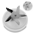 thumbnail image 1 of WHAMVOX Blender Juicer Blade Base White Stainless Steel for Home Users Daily Use 1Pcs, 1 of 8