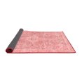 thumbnail image 2 of Ahgly Company Indoor Square Abstract Red Modern Area Rugs, 8' Square, 2 of 4