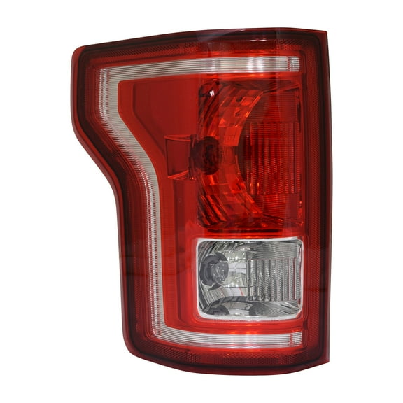 KAI New CAPA Certified Standard Replacement Driver Side Tail Light Assembly, Fits 2015-2017 Ford F150
