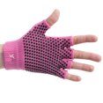 thumbnail image 6 of ProsourceFit Grippy Yoga Gloves, Non-Slip Fingerless Design, 6 of 7