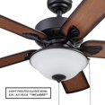 thumbnail image 3 of Ventilador de Techo Portage Bay Viretta 42" Negro para Exterior, 3 of 6