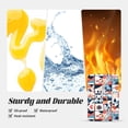 thumbnail image 4 of Acrylic Refrigerator Stick 3.5×2.5in Rectangular Anti-Tear Wear Or Fracture Can Be Used For A Long Time To Stick Soft Magnetic Back Aliceblue Geometric Patterns_4, 4 of 8