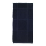 6 Pc, T-Fal Charcoal Cotton Checked Parquet Kitchen Towel 1 Pk