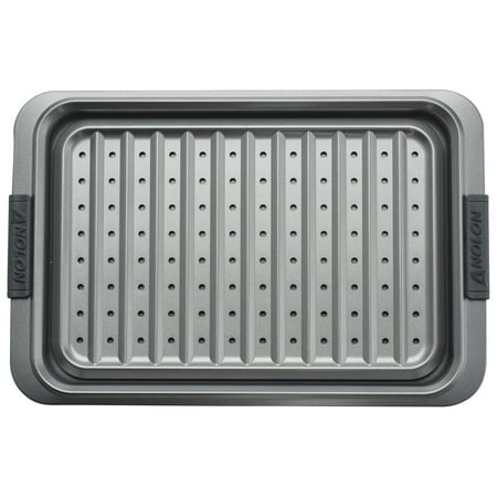 

Anolon Advanced Bakeware Nonstick Sheet Pan and Crisper Set 10-Inch x 15-Inch Graphite