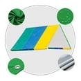 thumbnail image 4 of becaristey Waterproof Swing Set Replacement Tarp Roof Tent Sunshade Green Yellow Blue, 4 of 8