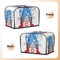 thumbnail image 3 of Picia Medicine Gnome Truck Red Print 2 Slice Toaster Cover , Toaster Protector Dustproof Kitchen Appliance Cover, Kitchen Appliance Dustproof Protector, 3 of 7