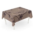 thumbnail image 1 of LADDKE Branch Floral Birds on Branches Vintage Flowers and Pattern Tablecloth Table Desk Cover Home Party Decor 60x104 inch, 1 of 1