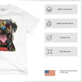 thumbnail image 4 of Tee Hunt My Favorite Breed is The One in Need T-Shirt Dean Russo Dog Men's Tee, White, Small, 4 of 5