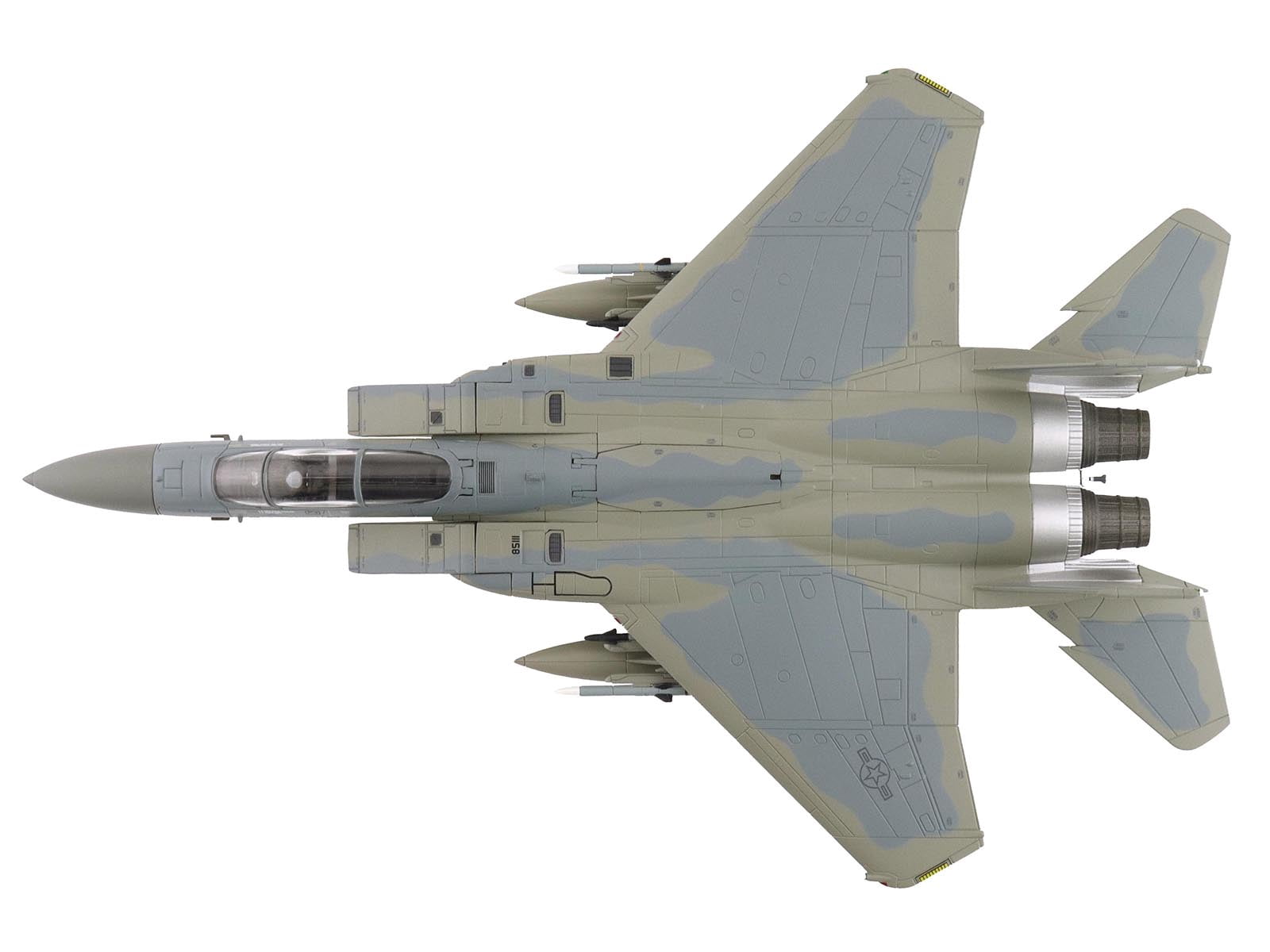 McDonnell Douglas F-15C Eagle Fighter Aircraft "Elmendorf Air Force Base Alaska" US Air Force 1/72 Diecast Model by Hobby Master