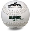 11-inch Worth Super Green Dot ASA Leather Softball