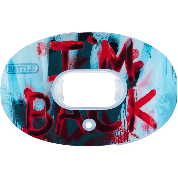 Battle Sports - "I'm Back" Oxygen Football Mouthguard - Red/Blue