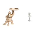 thumbnail image 1 of Escultura De Resina De Bailarina Con Bandeja. Figura Moderna De Una Bailarina, Ideal Para Decorar La Sala De Estar, El Dormitorio, La Oficina O La Entrada., 1 of 6