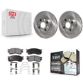 thumbnail image 1 of Transit Auto Front Disc Brake Rotors and Ceramic Pads Kit for Car Mazda Protege K8T-100335, 1 of 11